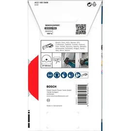 Bosch ACZ 100 SWB Segmentsägeblatt 100 mm 1er-Pack