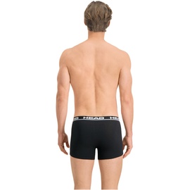 Head Basic Boxershort schwarz S 2er Pack