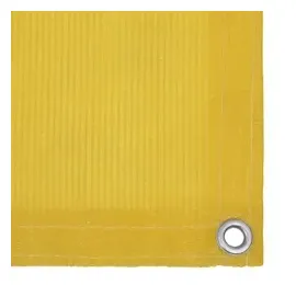 vidaXL Balkon-Sichtschutz Gelb 90x400 cm HDPE