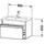 Duravit Waschtischunterschrank 1 Auszug 60 x 41 x 38,5 cm Betongrau Matt