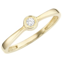 Luigi Merano Ring mit Brillant, Gold 585 Ringe Gold Damen