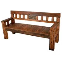 Garden Pleasure Gartenbank SUMBA 940235 braun Holz 180,0 cm
