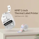 Hprt T20 Thermodrucker Mit Bluetooth-verbindung, Tragbarer Etikettendrucker, Kompatibel Mit Android
