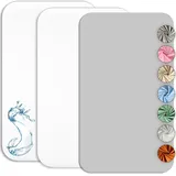 Lovely Hippo Matratzenschoner wasserdicht 50 x 83 cm grau/weiß