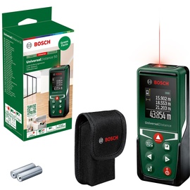 Bosch DIY UniversalDistance 50 Laser-Entfernungsmesser inkl. Tasche (0603672801)