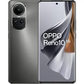 OPPO Reno 10 5G 256GB/8GB RAM Dual-SIM Android 13 USB Typ-C 8 GB 256 GB 5000 mAh Grau
