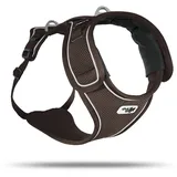 Curli Belka Hundehalsband Braun S