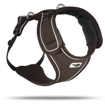 Curli Belka Hundehalsband Braun S