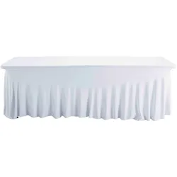 Oviala Business Tischdecke Tisch rechteckig in 244cm - Oviala