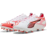 Puma Ultra 5 Pro FG/AG Herren Puma White-Puma Black-Glowing Red 40,5