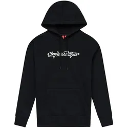 Troy Lee Designs Signature Kinder Hoodie, schwarz, Größe XL
