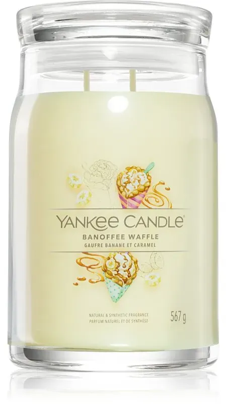 Yankee Candle Banoffee Waffle Duftkerze Signature 567 g