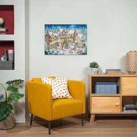 Ravensburger 50-jähriges Jubiläum: Weihnachtsdorf Limited Edition Nr.28 1000-teiliges Puzzle