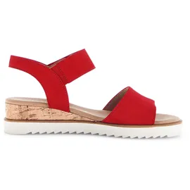 Gabor comfort Sandalen für Damen, rot, Größe 40 EU / 6.5 UK
