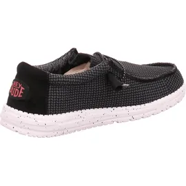 HEYDUDE Wally Sport Herren Schwarz/Weiß 41