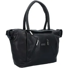 GREENLAND Nature Shopper Leder Black
