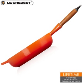 Le Creuset Signature Sautépfanne 28 cm ofenrot mit Holzgriff