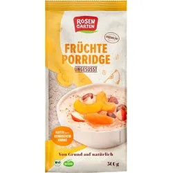 Rosengarten Früchte-Porridge ungesüßt bio