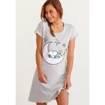 Peanuts Nachthemd grau 36/38