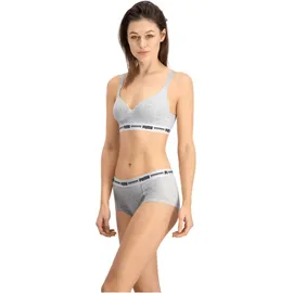 Puma Padded Bra Damen grey melange XL
