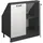 Vicco Kommode Rion 80 x 83,8 x 46 cm Weiß / Anthrazit