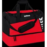 Erima Six Wings Bottom Compartment 94.5l Tasche - Red / Black - One Size