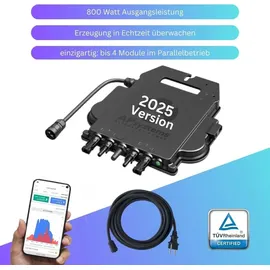 myvoltaics MyBasic XXL bifazial 1300 W inkl. Wechselrichter (APsystems 2025)