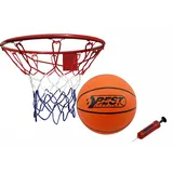 Best Sporting Basketball Set, Basketballkorb mit Basketball und Pumpe