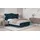 4mybaby GmbH Boxspringbett Saturn Bonellfederkern inkl. 7-Zonen Topper T-30 - Boxspringbett mit Bettkasten, mit Lieferung - Blau