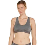 Icebreaker Merino 125 Cool-lite Sprite Racerback Sport-bh - Gritstone Heather 013 - XL