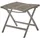 Diamond Garden Valencia Gartenhocker 48,5 x 48,5 x 46 cm grau