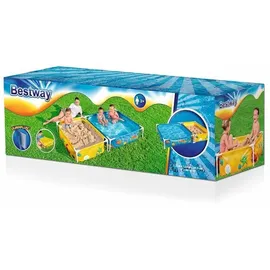 BESTWAY My First Frame Pool mit Sandkasten 213 x 122 x 30,5 cm