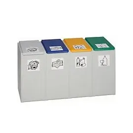 VAR Kunststoffcontainer 40 l Grau