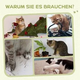 PawHut Kratzstamm 58 cm grau