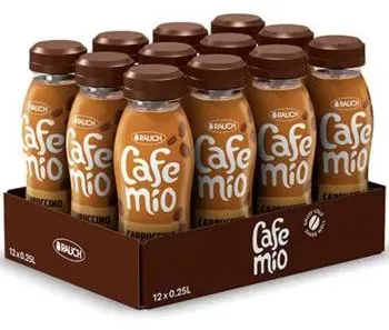 RAUCH Cafemio Cappuccino 12x 250ml MHD 28-05-2026