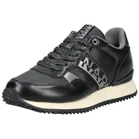 Napapijri Sneaker Lederimitat/Textil Sneaker schwarz 36 EU