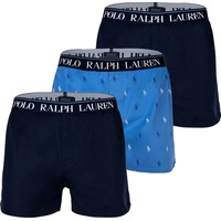 Ralph Lauren Polo Ralph Lauren, Herren, Web-Boxershorts, Casual Bequem sitzend, Blau, M