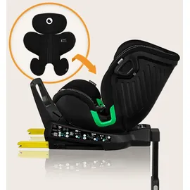 lionelo Harmony i-Size Grün + Kopfstütze