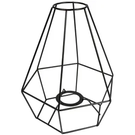 buttinette Metall-Lampenschirm, Diamant, 20 cm, Ø