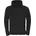 Sweatjacke mit Kapuze Kinder schwarz 152