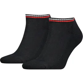 Tommy Hilfiger Sneaker Sock 2P Schwarz 35-38