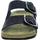 ROHDE Damen Pantolette Leder Schnalle Muster schimmernd Rodigo-D 5857, Größe:39 EU,