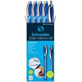 Schneider Kugelschreiber Basic Blau 1,0 mm 4 St.