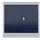 Classix Stahlschrank X-530301 enzianblau, lichtgrau 80,0 x 38,0 x 75,0 cm, aufgebaut