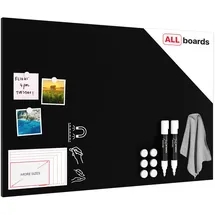 ALLboards Kreidetafel 90,0 x 60,0 cm Schwarz