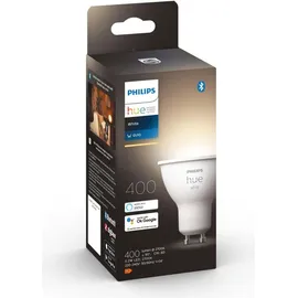 Philips Hue LED Leuchtmittel White GU10 warmweiß Reflektor 5,2 W warmweiß