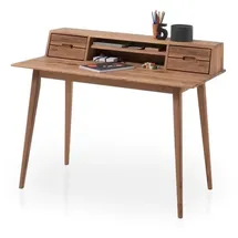 MCA Furniture Schreibtisch Melbourne Asteiche massiv / Braun