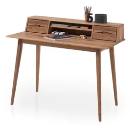 MCA Furniture Schreibtisch Melbourne Asteiche massiv / Braun