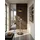 KADIMA DESIGN Bartisch 60 x 105 x 60 cm Silber
