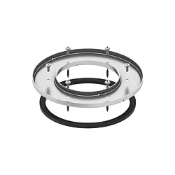 TECEdrainpoint S Pressringset Edelstahl 3690003 mit Schrauben und Dichtung